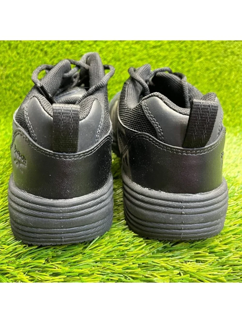 Reebok Jorie Mens Size 13 Black Leather Composite Toe Safety Work Jogger Shoes